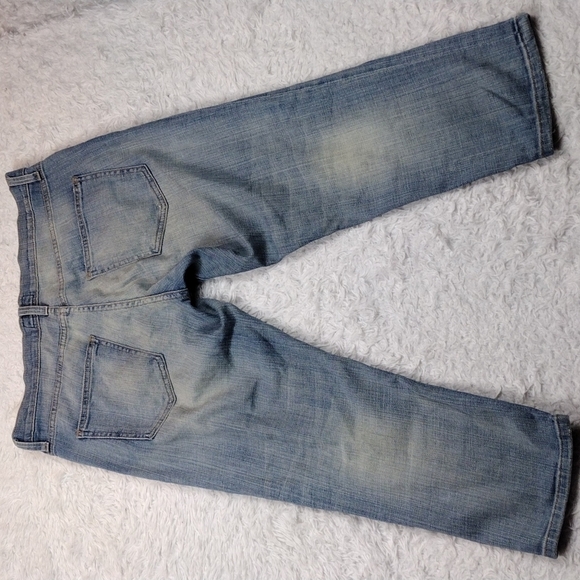 current/elliott Mississippi Destroy Blue High Rise The Skinny Boy Jeans - Picture 9 of 12
